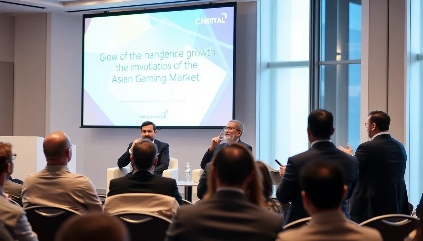 Asia Gaming의 모바일 최적화된 게임 환경을 체험하는 사용자들의 모습