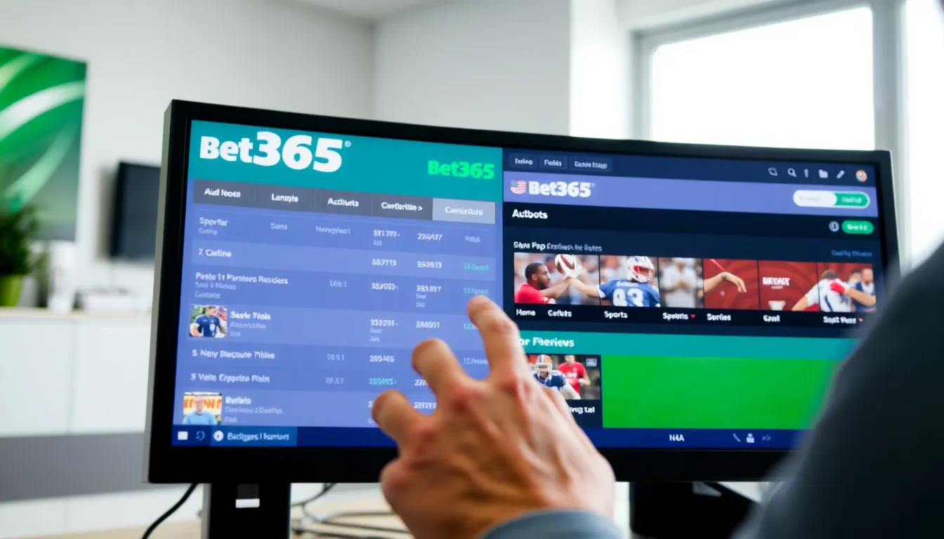 A detailed overview of betting options, illustrating the different types of bets users can place, including match winner and total goals, tailored for football fans