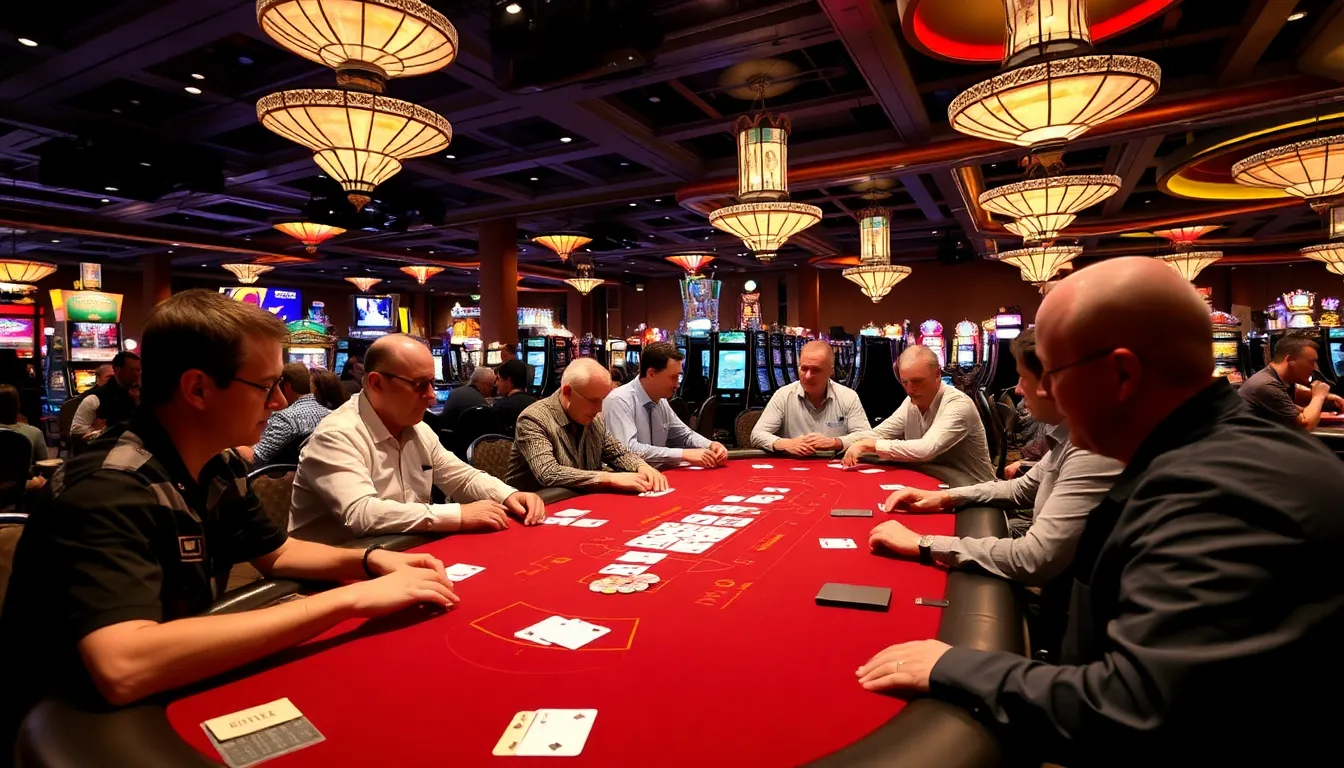 An enthusiastic player celebrating a win at the blackjack table, demonstrating the excitement and strategic thinking involved in the game