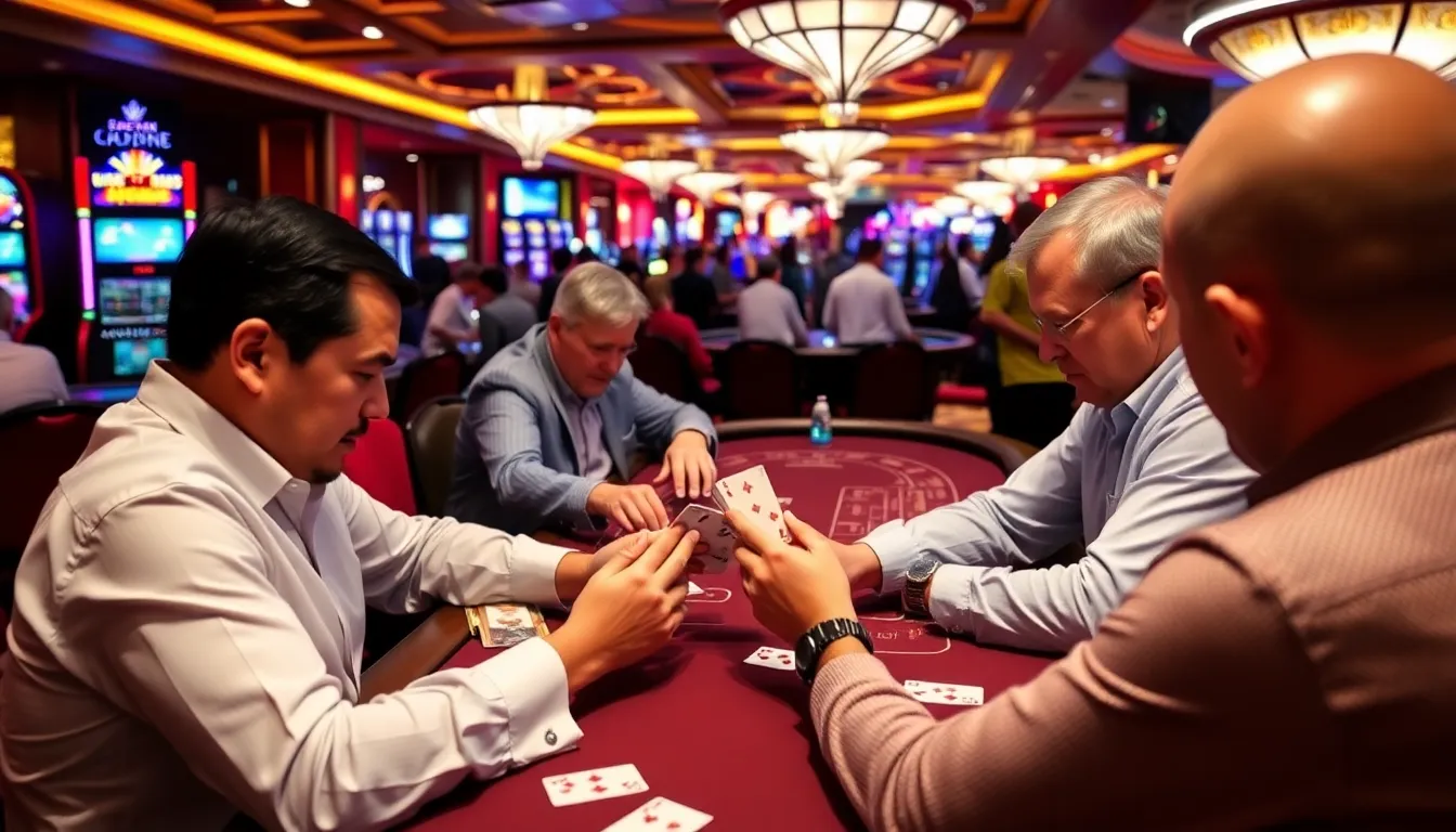 A panoramic shot of an online casino interface featuring a live dealer Baccarat game, reflecting the modern evolution of the classic card game