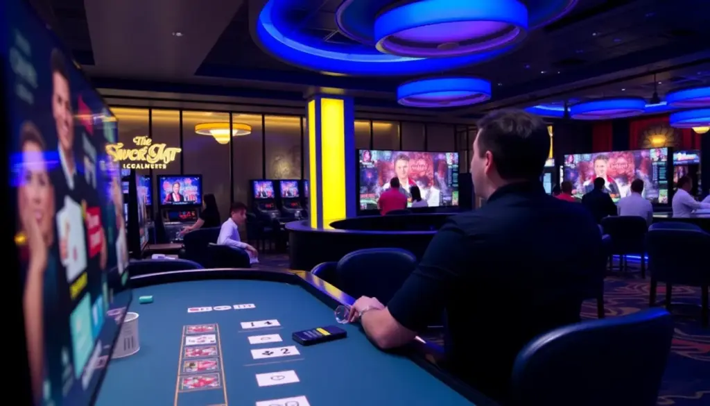 A group of online casino operators discusses strategies for enhancing user engagement at a conference focused on live gaming solutions.
