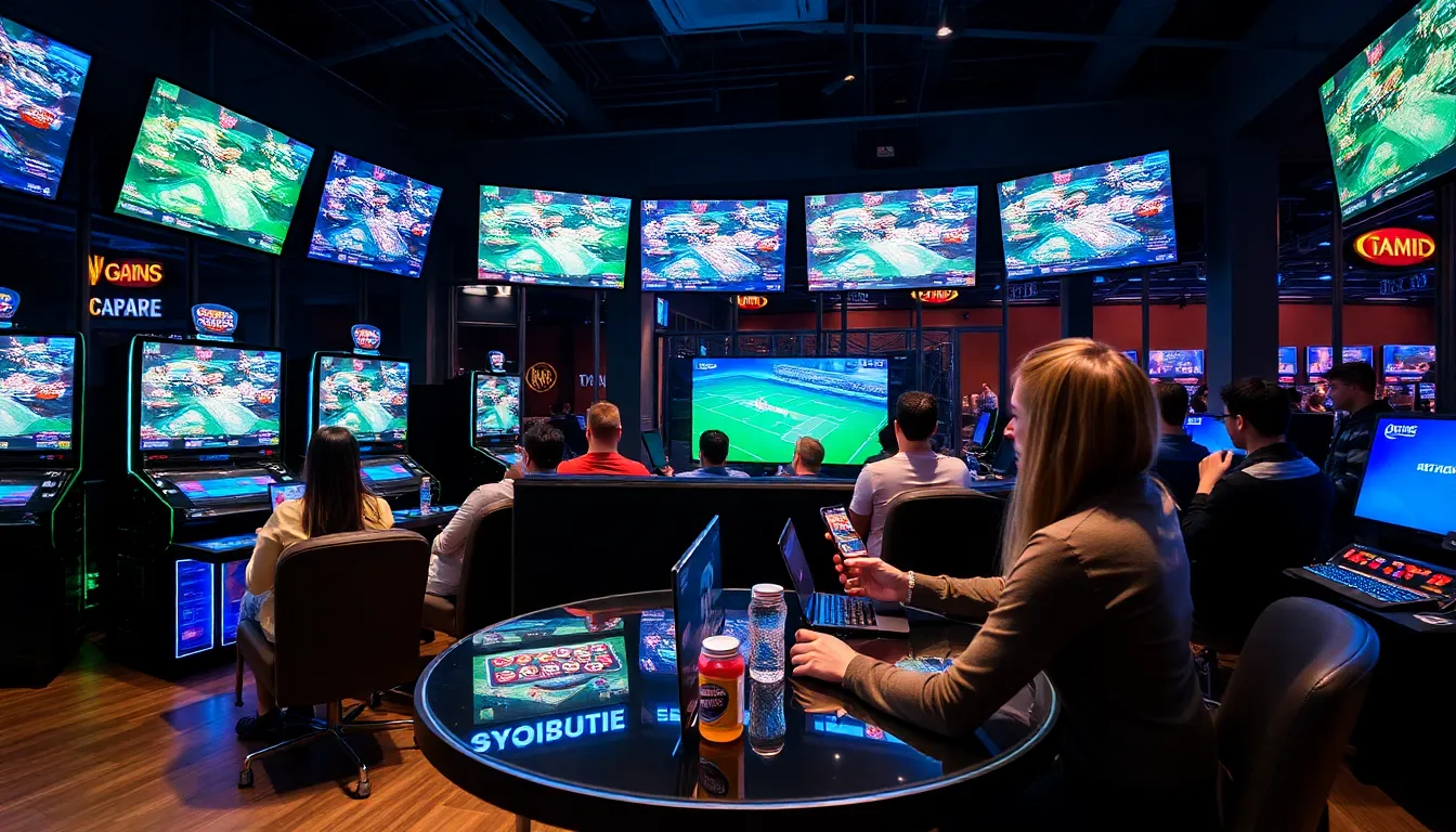 An immersive live streaming environment where players interact through chats and polls, fostering a sense of community and shared excitement