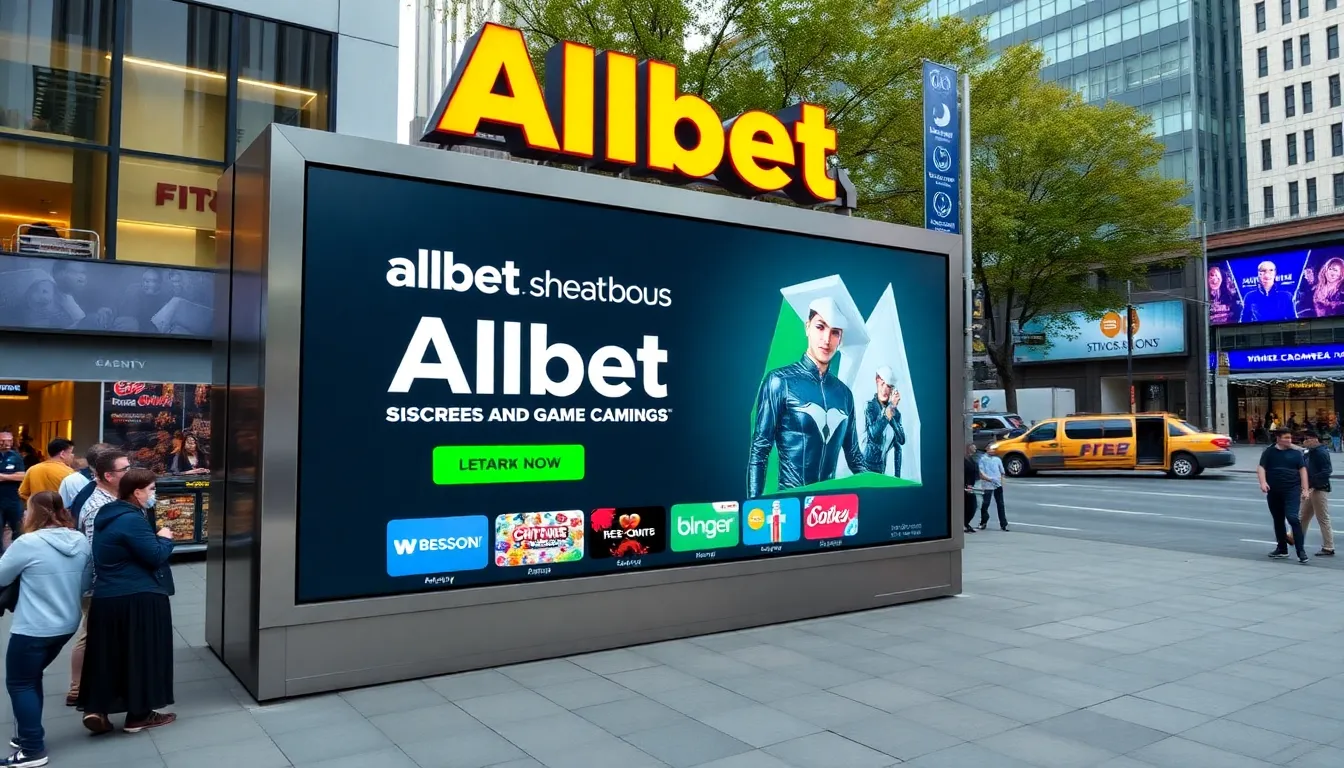 A promotional banner featuring enticing welcome bonuses, emphasizing the attractive offers available for new players on Allbet