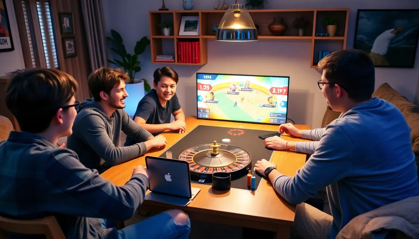 A streamer interacting with viewers through a live broadcast, showcasing the dynamic and engaging features of the Livespins platform