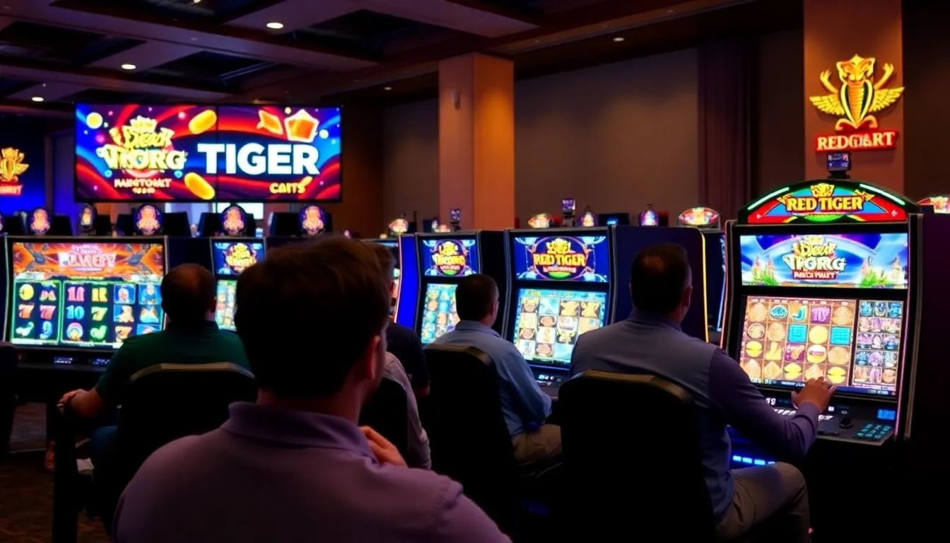 혁신적인 그래픽과 독창적인 디자인으로 주목받는 Red Tiger의 슬롯 게임 인터페이스