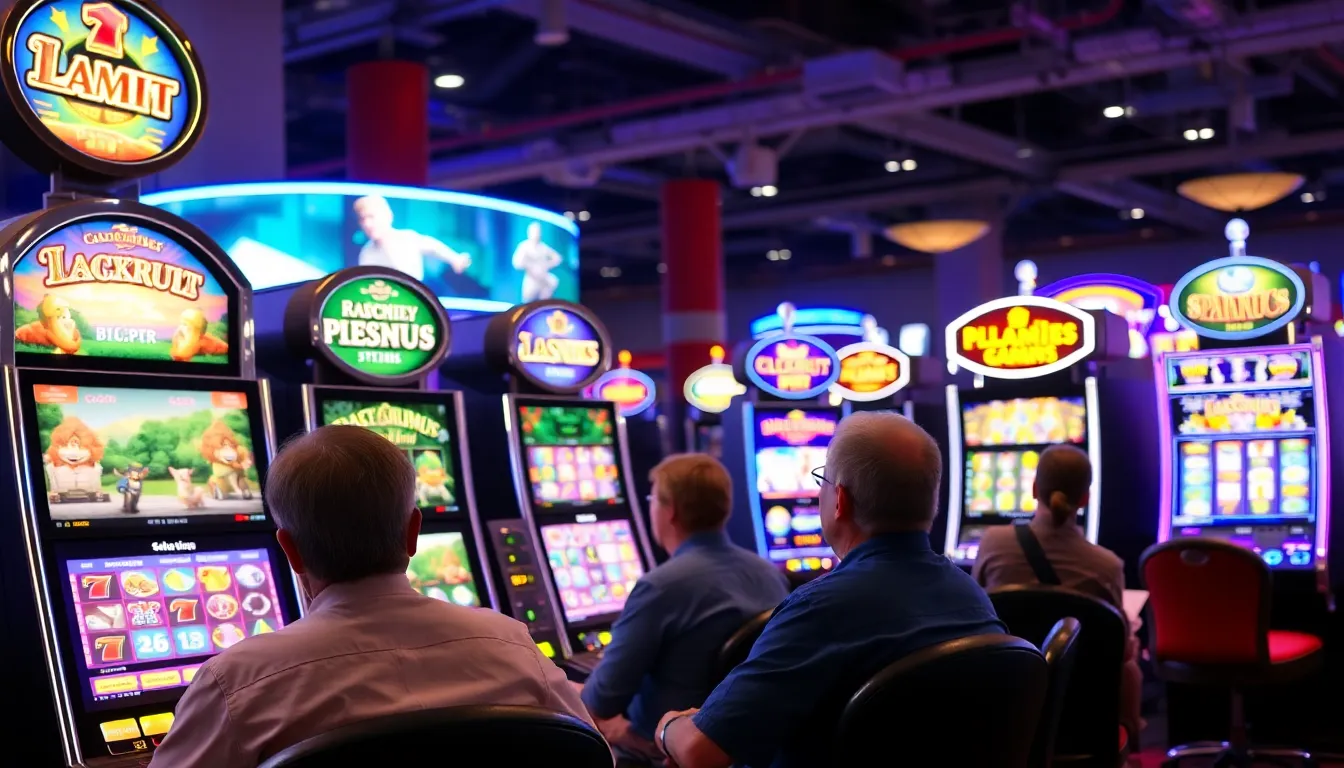 A graphic representation of different slot types, contrasting high volatility games with low volatility options to help players understand their risk preferences
