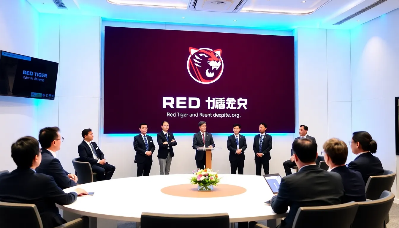 A closeup of Red Tiger's userfriendly interface, designed to provide seamless navigation for both new and experienced gamers in 2026