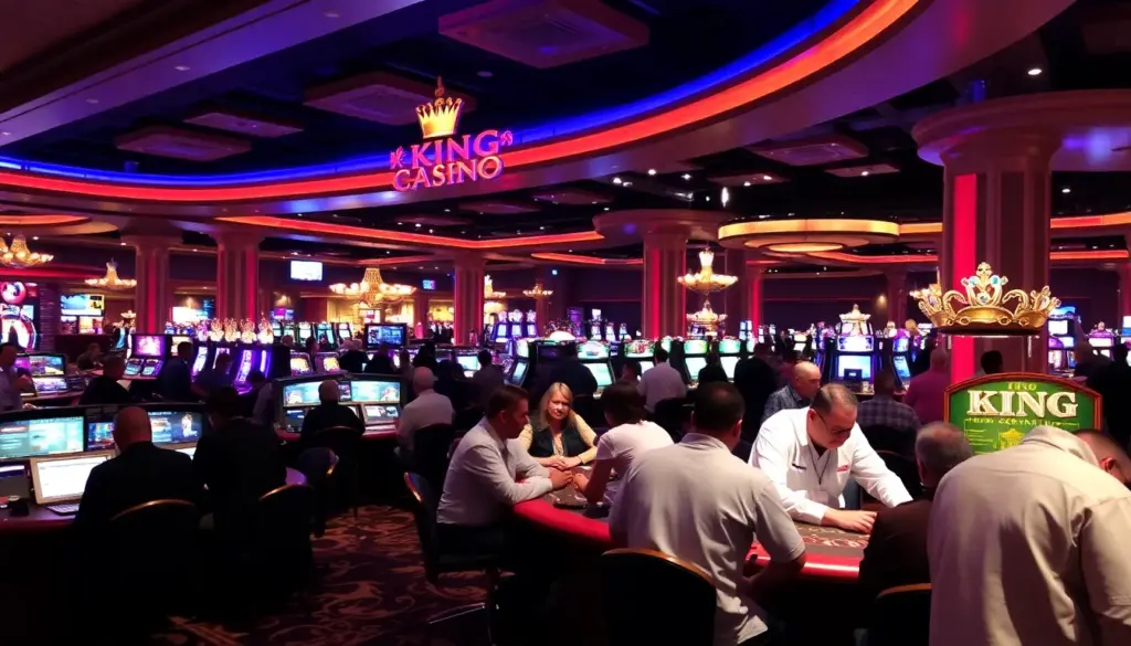 A group of players gathers around a digital gaming table at an online casino, eagerly discussing the latest updates and features introduced for the new year.