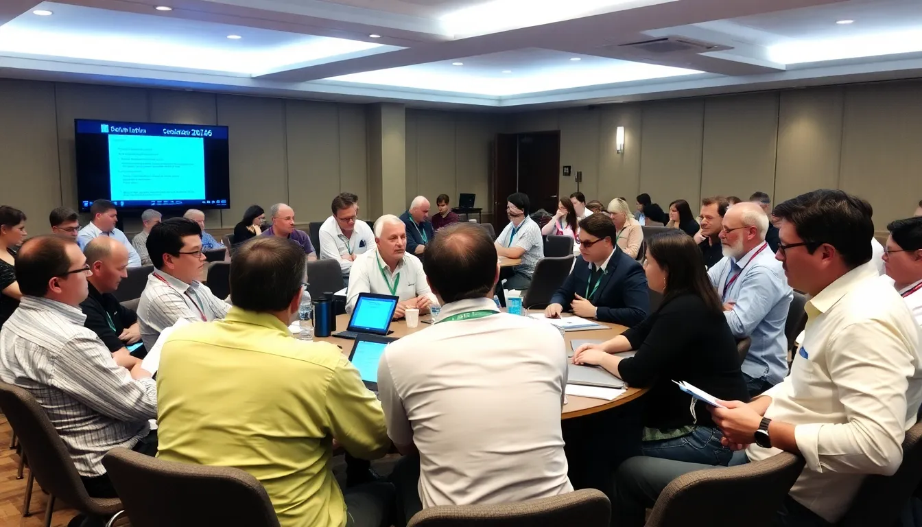 An informative workshop session where industry experts share insights on the application process and benefits of obtaining the BTG license for businesses