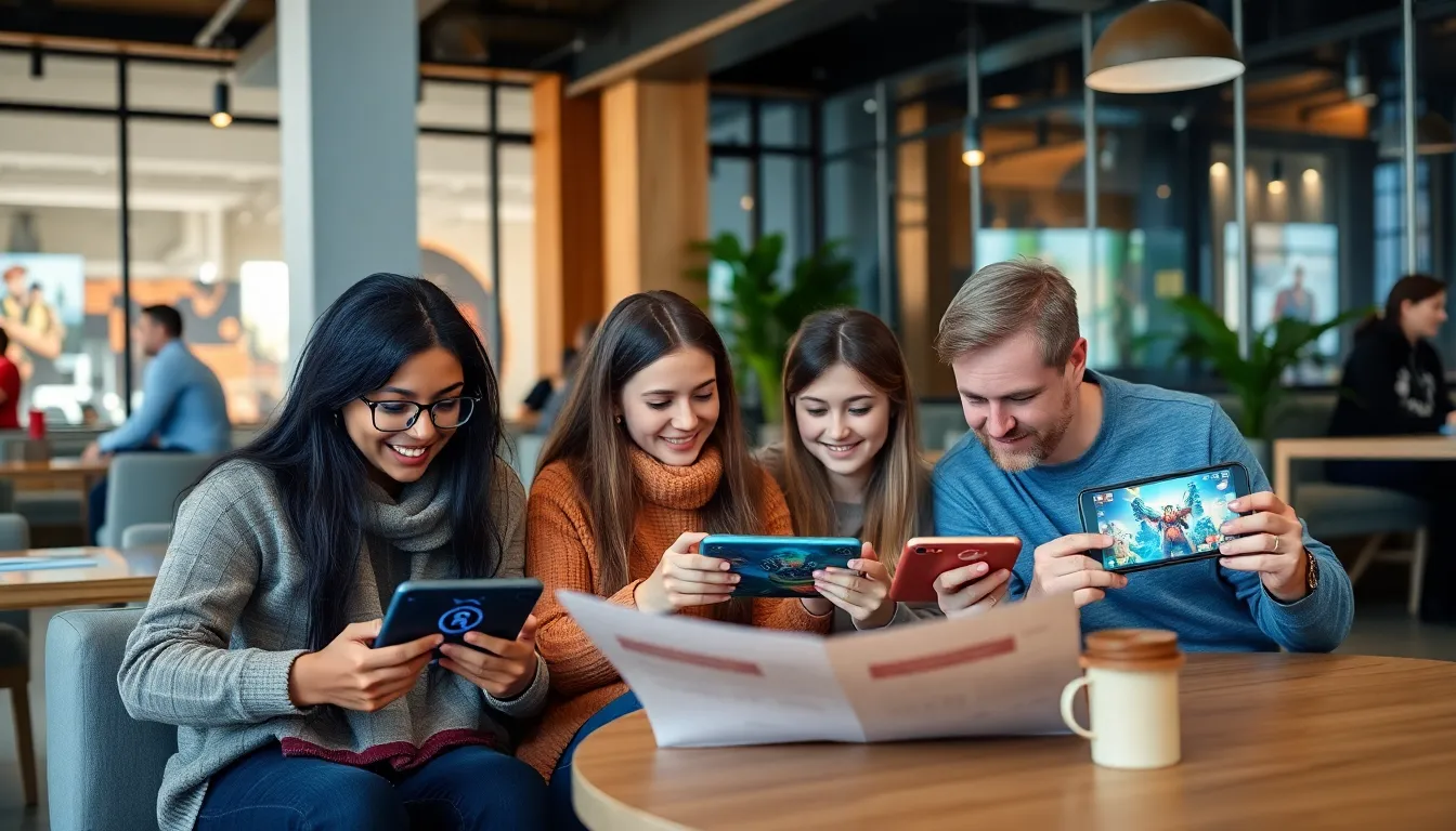 An enthusiastic group of friends gathered around a screen, excitedly discussing their favorite sports teams while placing bets on Fun88