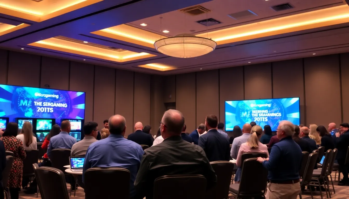 A group of industry experts discusses the latest trends and innovations in online gaming at a conference in January 2026.