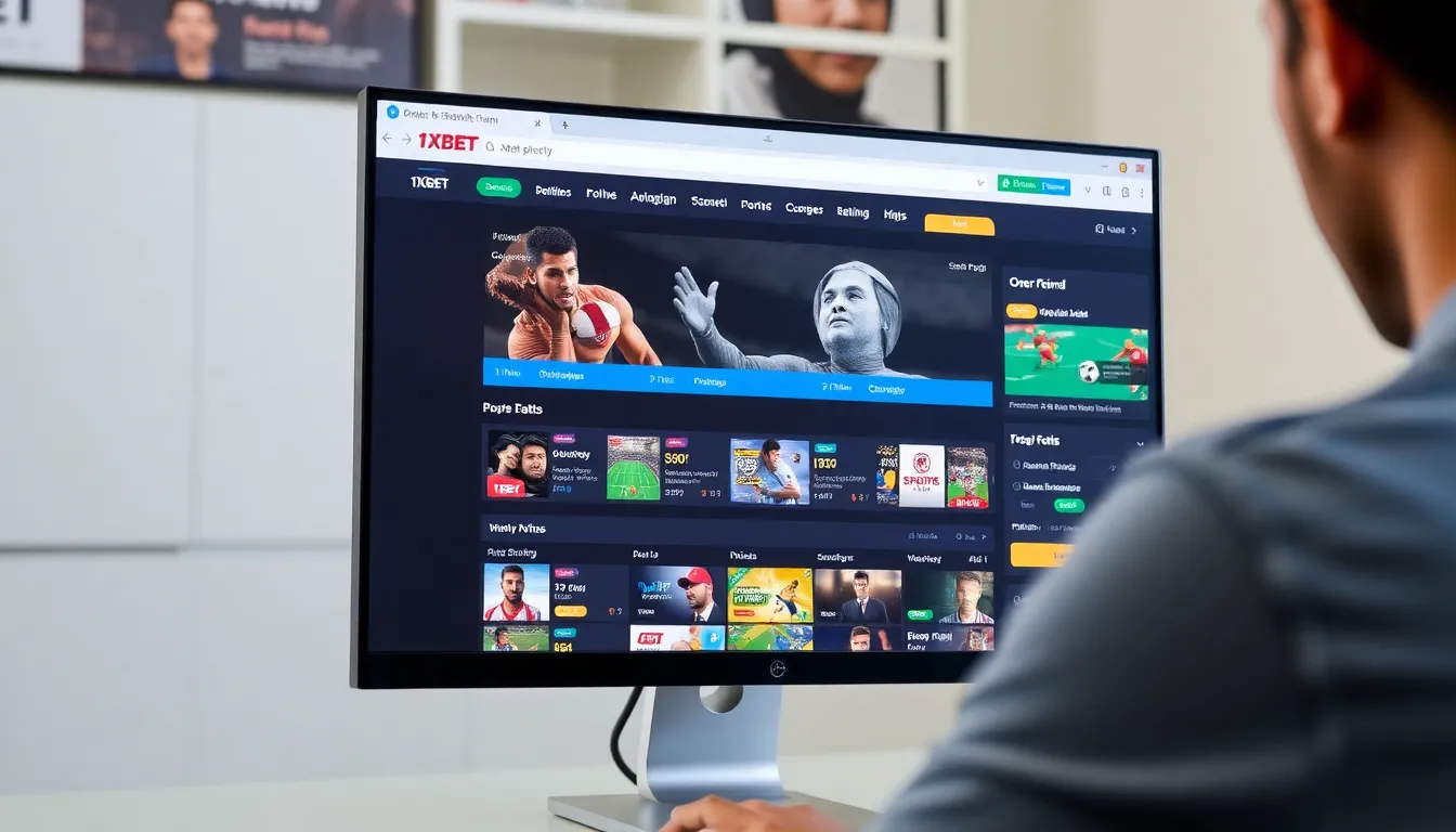 A person engaged in responsible betting, reviewing their budget and setting limits for their online wagering activities