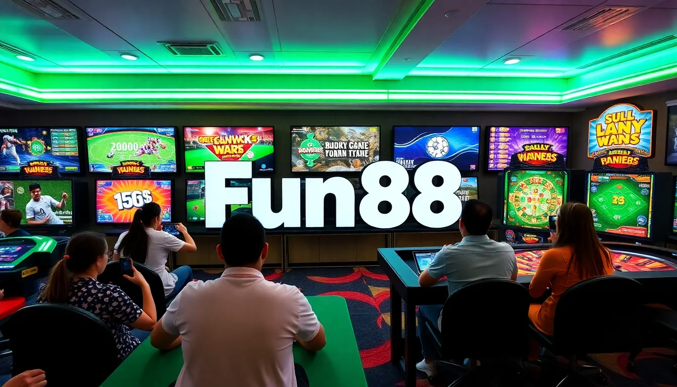 An attractive promotional banner highlighting the welcome bonuses and loyalty rewards available to Fun88 users, designed to enhance their gaming experience