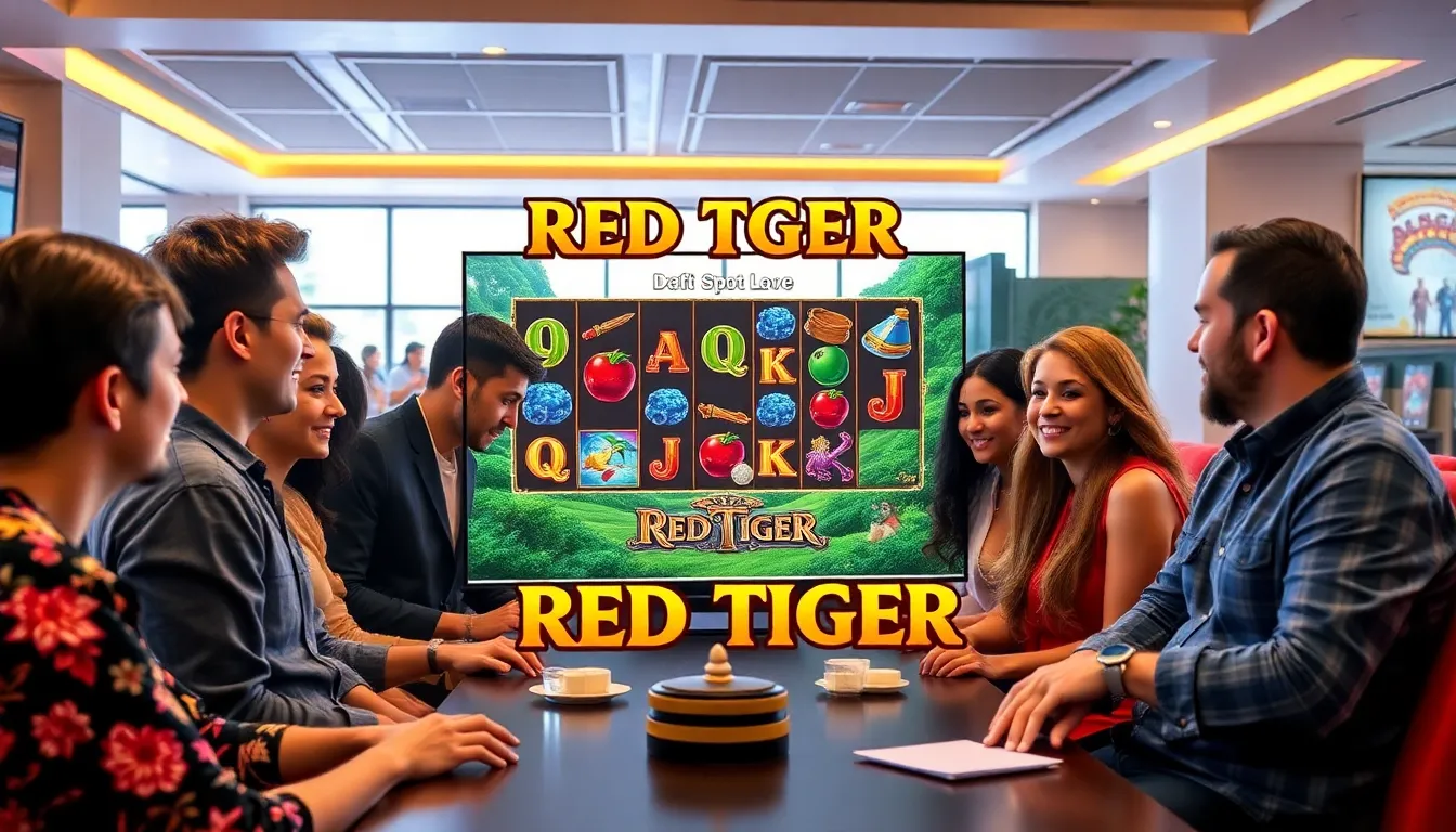An overview of Red Tiger's partnerships with leading online casinos, illustrating how these collaborations broaden the reach of their innovative games to a wider audience