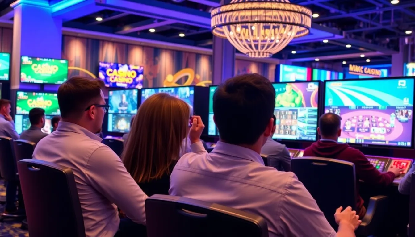 A professional dealer interacting with players at a customizable table, illustrating Ezugi's commitment to creating a welcoming and immersive gaming atmosphere