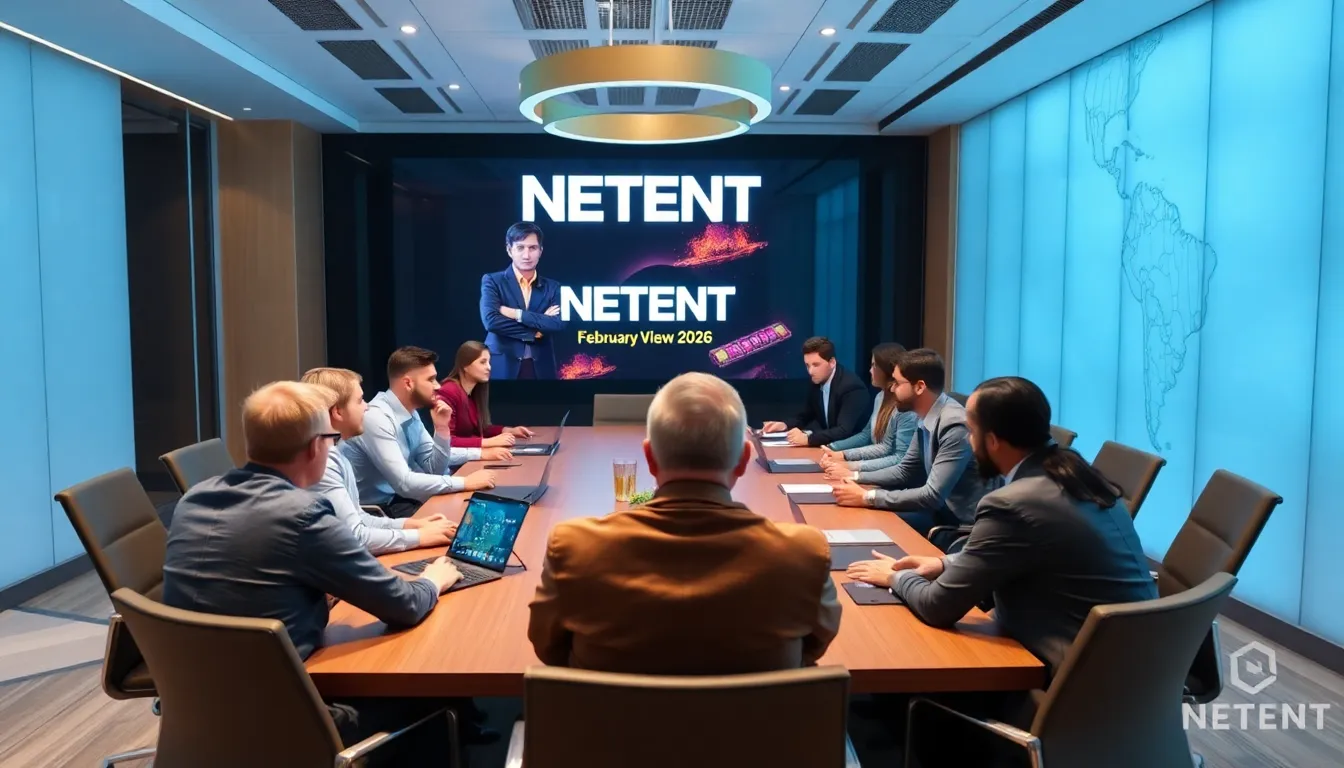 다양한 테마의 NetEnt 게임들이 화면에 펼쳐져 있는 모습