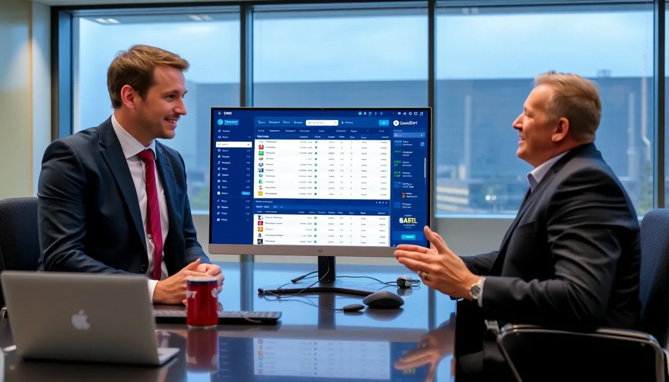 A group of bettors gathered around a computer screen, intently discussing their strategies for placing bets on the 1xBet platform as the online betting landscape evolves in February 2026.
