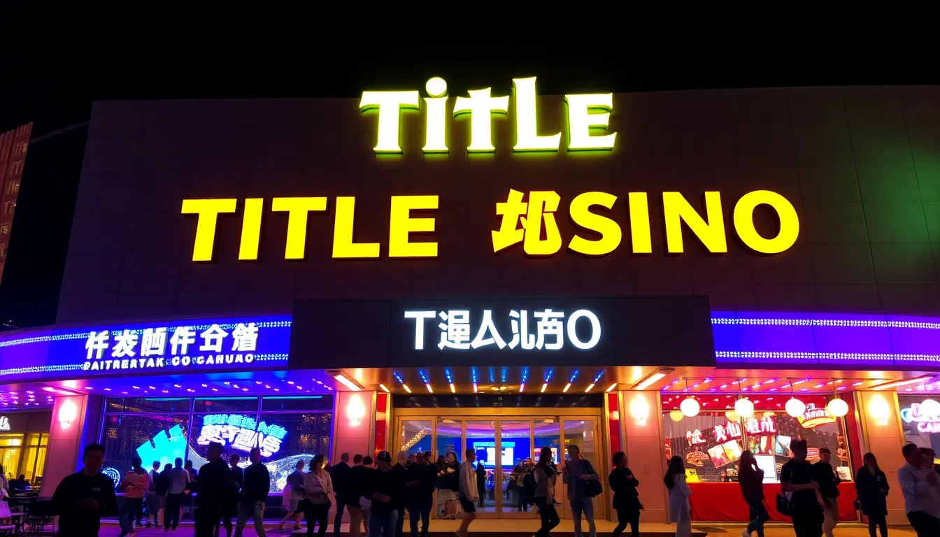 A promotional banner highlighting exclusive bonuses and offers available to guests during the March 2026 events at Title Casino