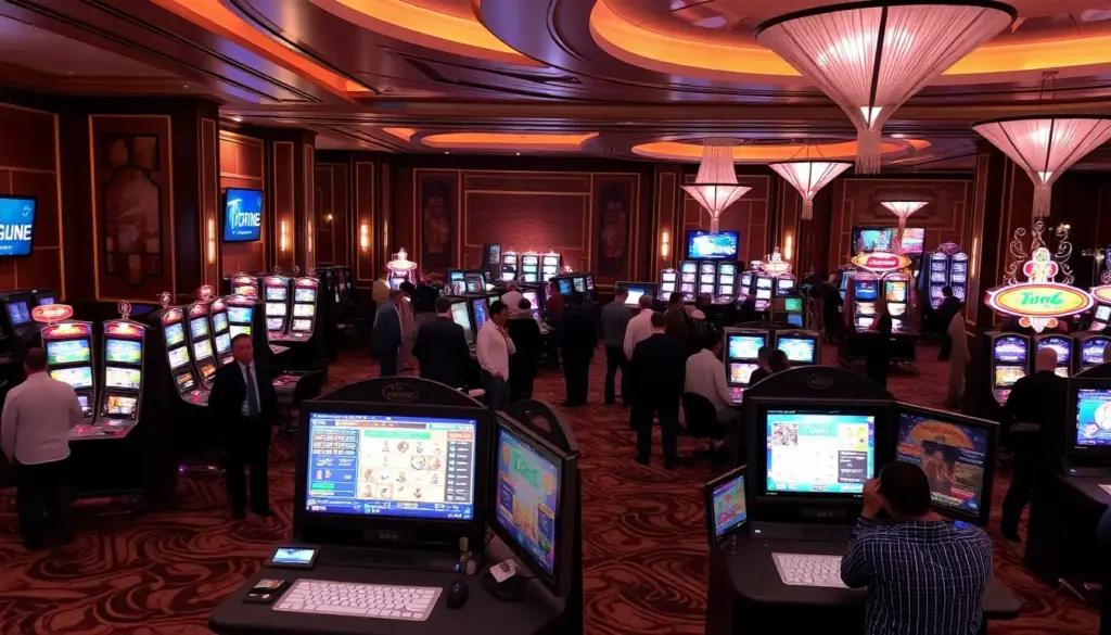 A bustling online gaming community eagerly discusses upcoming features and promotions for Thor Casino as April 2026 approaches.