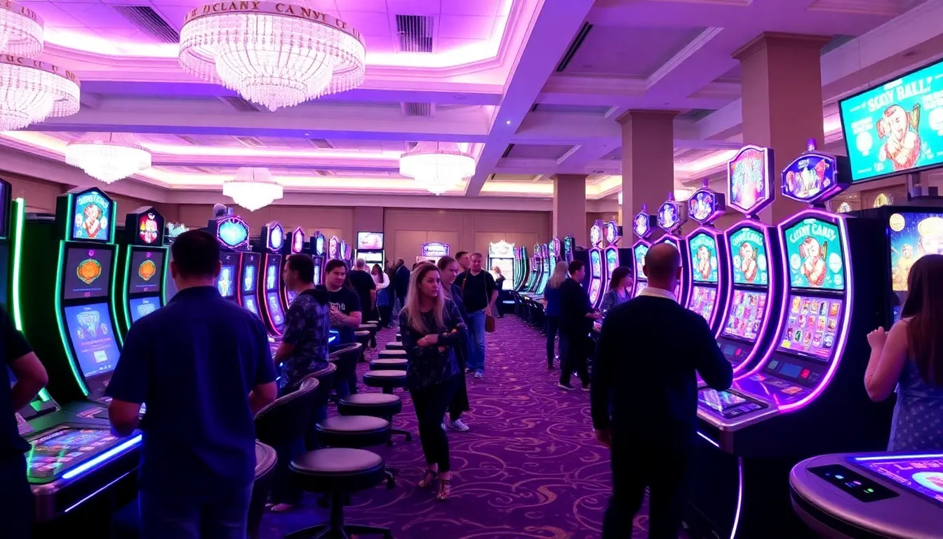 プレイヤーが仮想現実のゲームを楽しんでいるシーンで、臨場感あふれる体験を味わっている様子