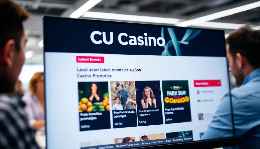 A group of enthusiastic players gathers around a table at CU Casino, eagerly discussing the latest games and promotions available for March 2026.