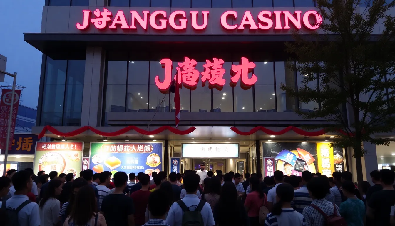 A closeup view of a smartphone displaying the Changu Casino interface, showcasing its userfriendly design optimized for mobile gaming