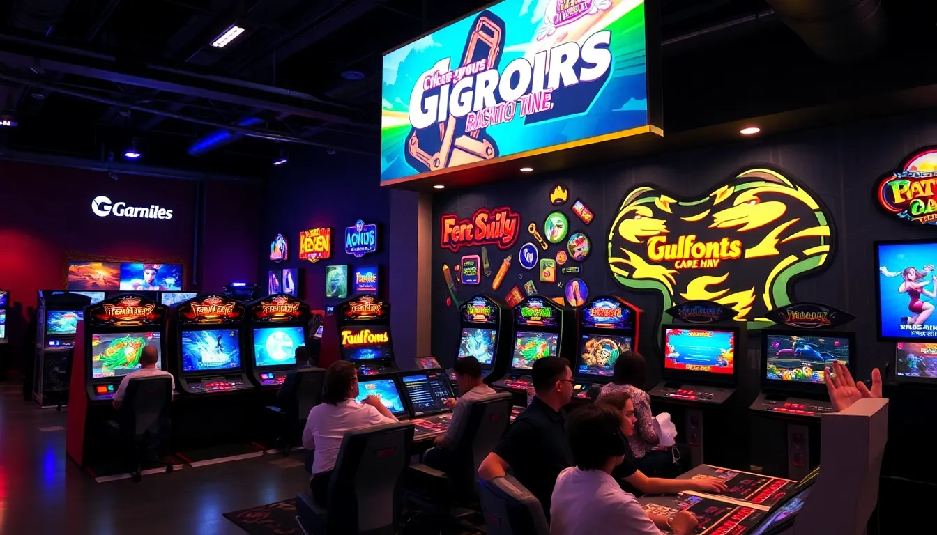 a bustling online gaming platform interface showcasing various casino games and promotional banners highlighting new features and updates for April 2026.